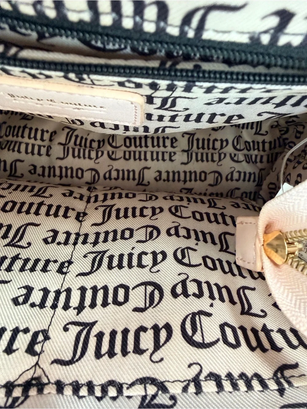 Juicy Couture Light Pink Embossed Logo Tote